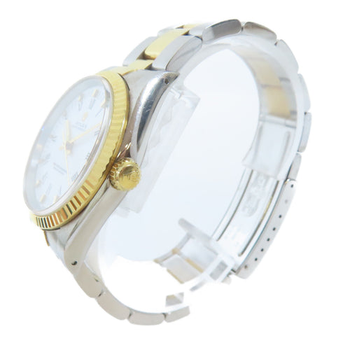 ROLEX Oyster Perpetual Automatic Watch 14233 18K Yellow Gold Stainless Steel