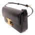 CELINE GHW Claude Shiny Shoulder Bag 194143BF4 38NO Calfskin Leather
