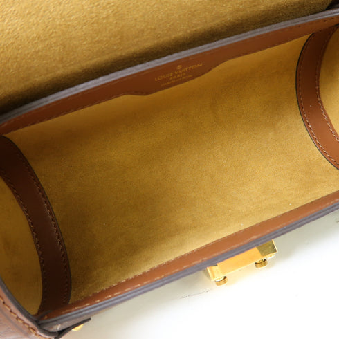 LOUIS VUITTON LV GHW Papillon Trunk 2 Way Shoulder Bag M57835 Monogram Brown