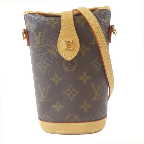 LOUIS VUITTON LV GHW Fold Me Pouch Shoulder Crossbody Bag M80874 Monogram Brown