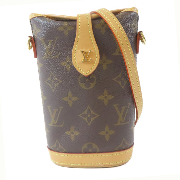 LOUIS VUITTON LV GHW Fold Me Pouch Shoulder Crossbody Bag M80874 Monogram Brown