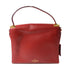 Valentino GHW 2 Way Shoulder Bag Calfskin Leather Red