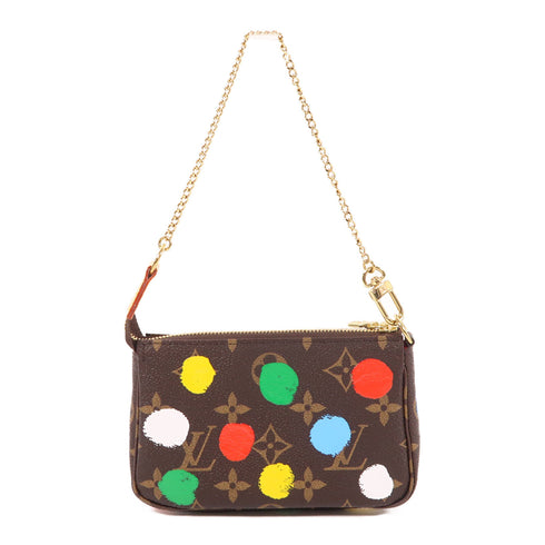 LOUIS VUITTON LV GHW LV x YK Mini Pochette Accessories M81866 Monogram Brown