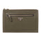 PRADA SHW Clutch Bag Pouch 2NH009 Saffiano Leather Green