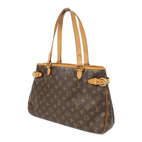 LOUIS VUITTON LV GHW Batignolles Horizontal Shoulder Bag M51154 Monogram Brown v1
