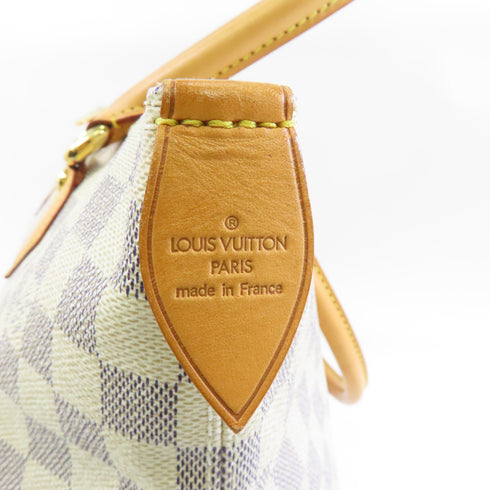 LOUIS VUITTON LV GHW Saleya MM Hand Bag N51185 Damier Azur White