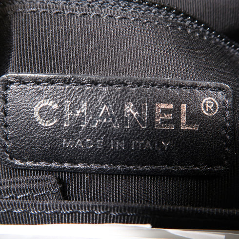 CHANEL Quilted CC GHW Gabrielle Small Chain Shoulder Bag A91810 Calfskin Purple