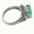 FINE JEWELRY 2.84ct Emerald 0.66ct Diamond Ring PT900 Platinum US#5.75