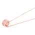 BVLGARI B.Zero1 Diamond Necklace PPL1ES 18K Rose Gold