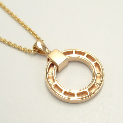 BVLGARI BVLGARI BVLGARI Diamond Necklace 18K Pink Gold