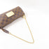 LOUIS VUITTON LV GHW Eva 2 Way Shoulder Bag N55213 Damier Brown v3