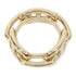 HERMES Scarf Ring Metal Gold