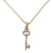 JEWELRY Diamond Necklace 18K Pink Yellow Gold