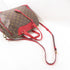 LOUIS VUITTON LV GHW Retiro 2 Way Shoulder Handbag M40546 Monogram Brown Red