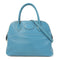 HERMES PHW Bolide 31 2 Way Shoulder Bag Clemence Leather Blue Jean