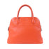 HERMES PHW Bolide 31 2 Way Shoulder Hand Bag Clemence Leather Orange Poppy