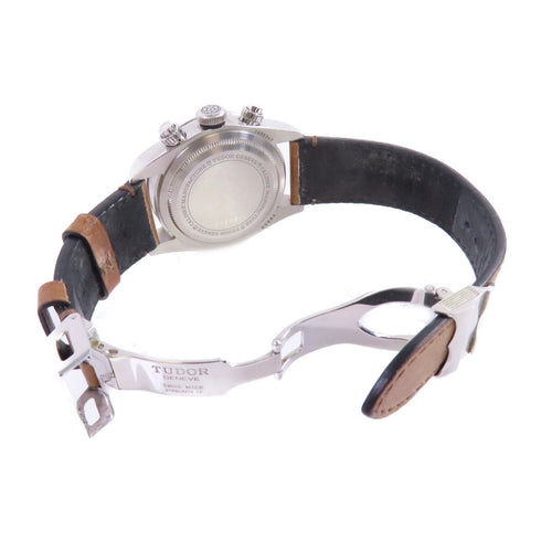 TUDOR Black Bay Automatic Watch Leather Belt Stainless Steel 79350 Black