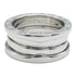 BVLGARI B-zero 1 3 Band Ring 18K White Gold US#5.25 Bvlgari#51