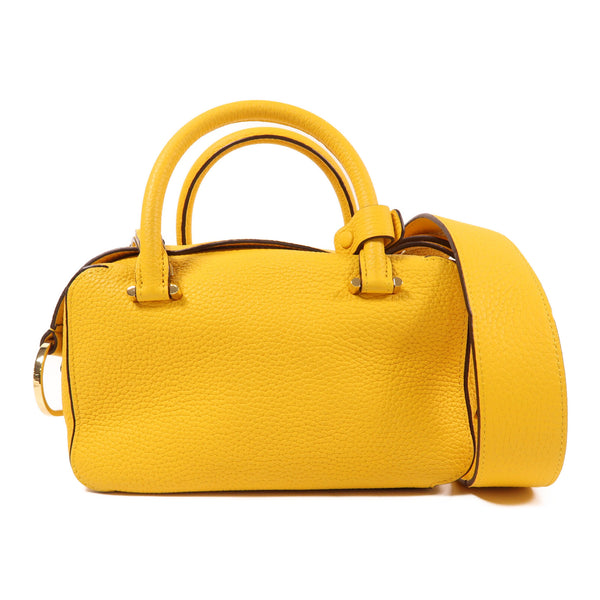 Delvaux GHW Cool Box Mini 2 Way Shoulder Bag Handbag Calfskin Leather