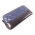 CHANEL Quilted CC SHW Wallet Calfskin Leather Navy/Black