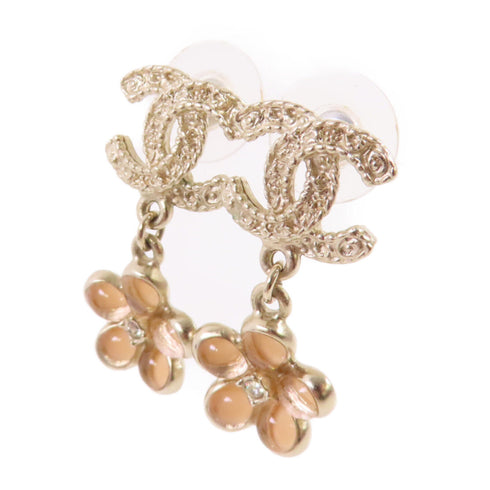 CHANEL CC GHW CC Earrings V19 Metal