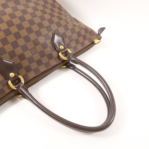 LOUIS VUITTON LV GHW Saleya MM Tote Bag Shoulder Handbag N51182 Damier Brown