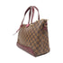 LOUIS VUITTON LV GHW Hyde Park 2 Way Bag N41015 Damier Ebene Brown/Red/Purple