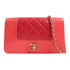 CHANEL Quilted CC GHW WOC Shoulder Bag Calfskin Leather Pink