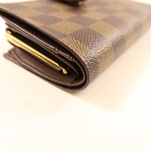 LOUIS VUITTON LV GHW Portefeuille Viennois Wallet N61674 Damier Brown