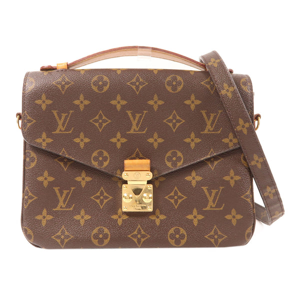 LOUIS VUITTON LV GHW Pochette Metis 2 Way Bag M44875 Monogram Brown