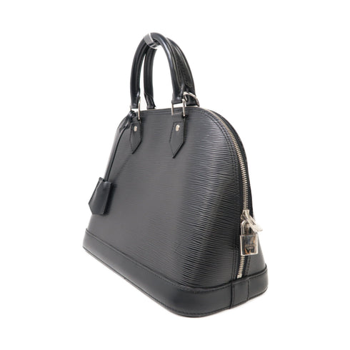 LOUIS VUITTON LV SHW Alma PM Hand Bag M40302 Epi Black v1