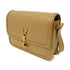SAINT LAURENT YSL GHW Solferino Shoulder Bag 634305 Calfskin Leather Brown