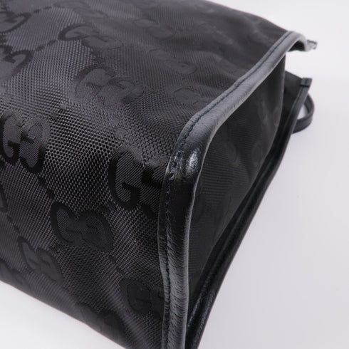 GUCCI SHW Off The Grid GG 2 Way Shoulder Tote Bag 630355 Nylon Black