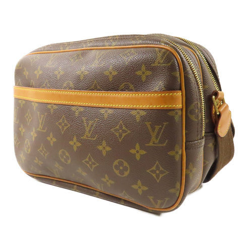 LOUIS VUITTON LV GHW Reporter PM Shoulder Bag M45254 Monogram Brown v11