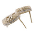 CHANEL CC Earrings Accessories PVC Metal Gold Transparent