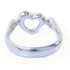 TIFFANY&CO Open Heart Ring PT950 Platinum US#4.25