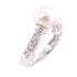 JEWELRY Pearl Ring US#4.75 18K White Gold v1
