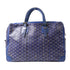 GOYARD SHW Ambassade MM Handbag Coated Canvas/Leather Blue
