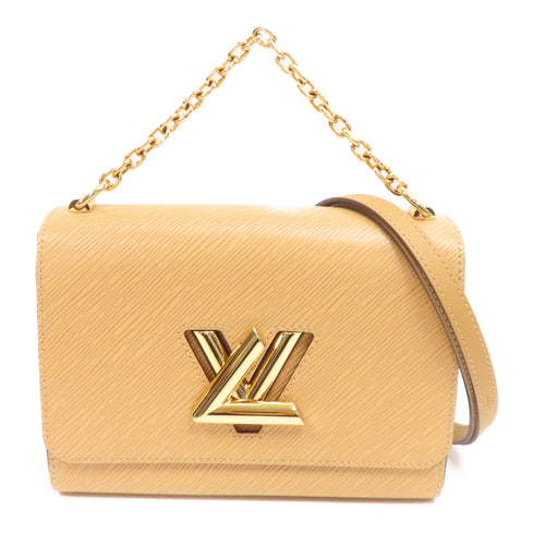 LOUIS VUITTON LV GHW Twist Bag 2way Shoulder Bag M51884 Epi Beige