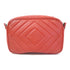 CHANEL CC GHW Chevron Pyramid Camera Case Shoulder Bag Lambskin Leather Red