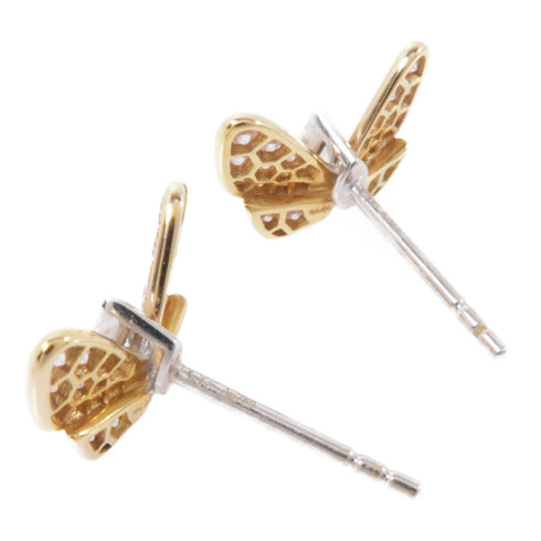 JEWELRY Diamond Earrings 18K White/Pink Gold v1