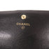 CHANEL CC GHW Chain Shoulder Bag Velvet Black
