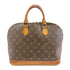 LOUIS VUITTON LV GHW Alma Handbag M51130 Monogram Brown v6