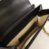 Chloe GHW Chain Shoulder Bag Calfskin Leather Black