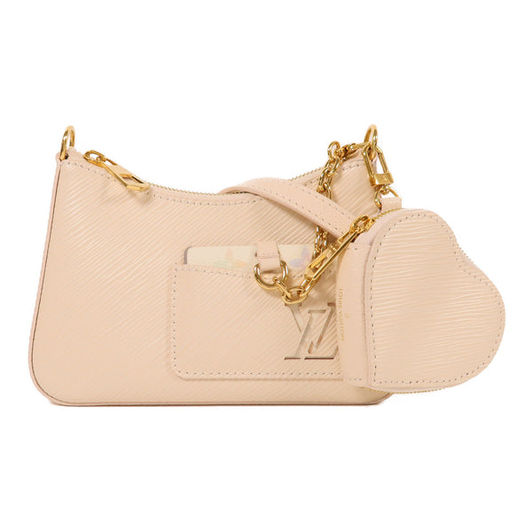 LOUIS VUITTON LV GHW Marellini 2 Way Shoulder Bag M22941 Epi White