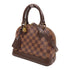 LOUIS VUITTON LV GHW Alma BB 2 Way Bag N41221 Damier Ebene Brown