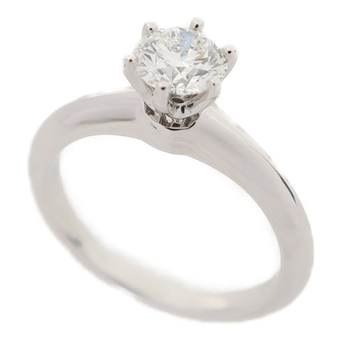 TIFFANY&CO 0.53ct Diamond Ring US#4.75 PT950 Platinum