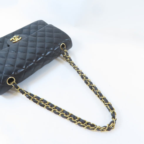 CHANEL Quilted CC GHW Classic 25 Chain Shoulder Bag A01112 Lambskin Black