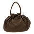 BOTTEGA VENETA BV GHW Shoulder Bag Intrecciato Leather Brown