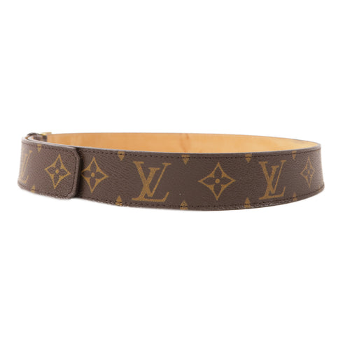 LOUIS VUITTON LV GHW Ceinture Belt M9812T Monogram Brown
